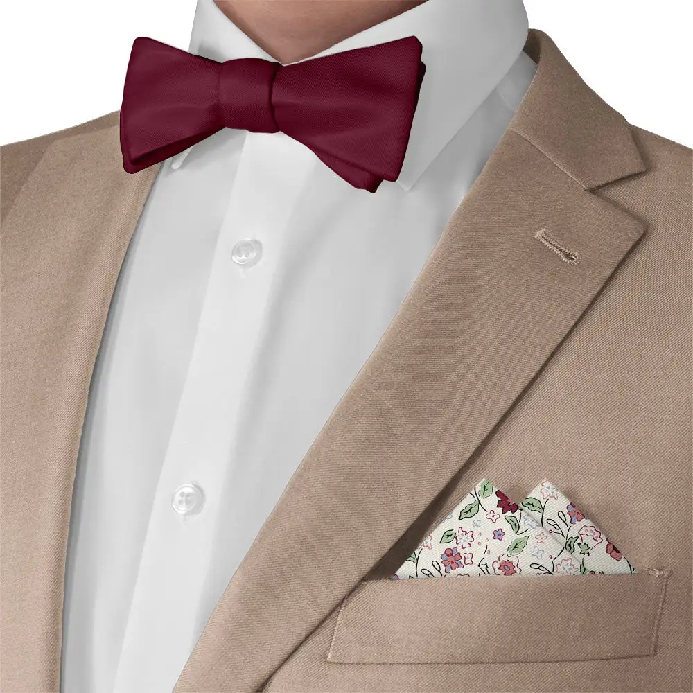 Smart Decorative Floral Pocket Square