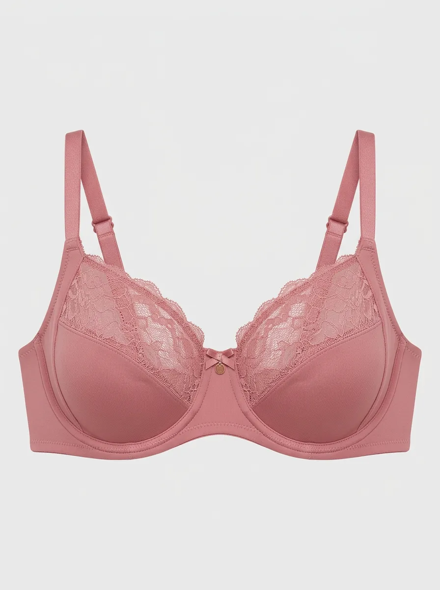 Modern Underwire Lace Floral Essential Women's Bra