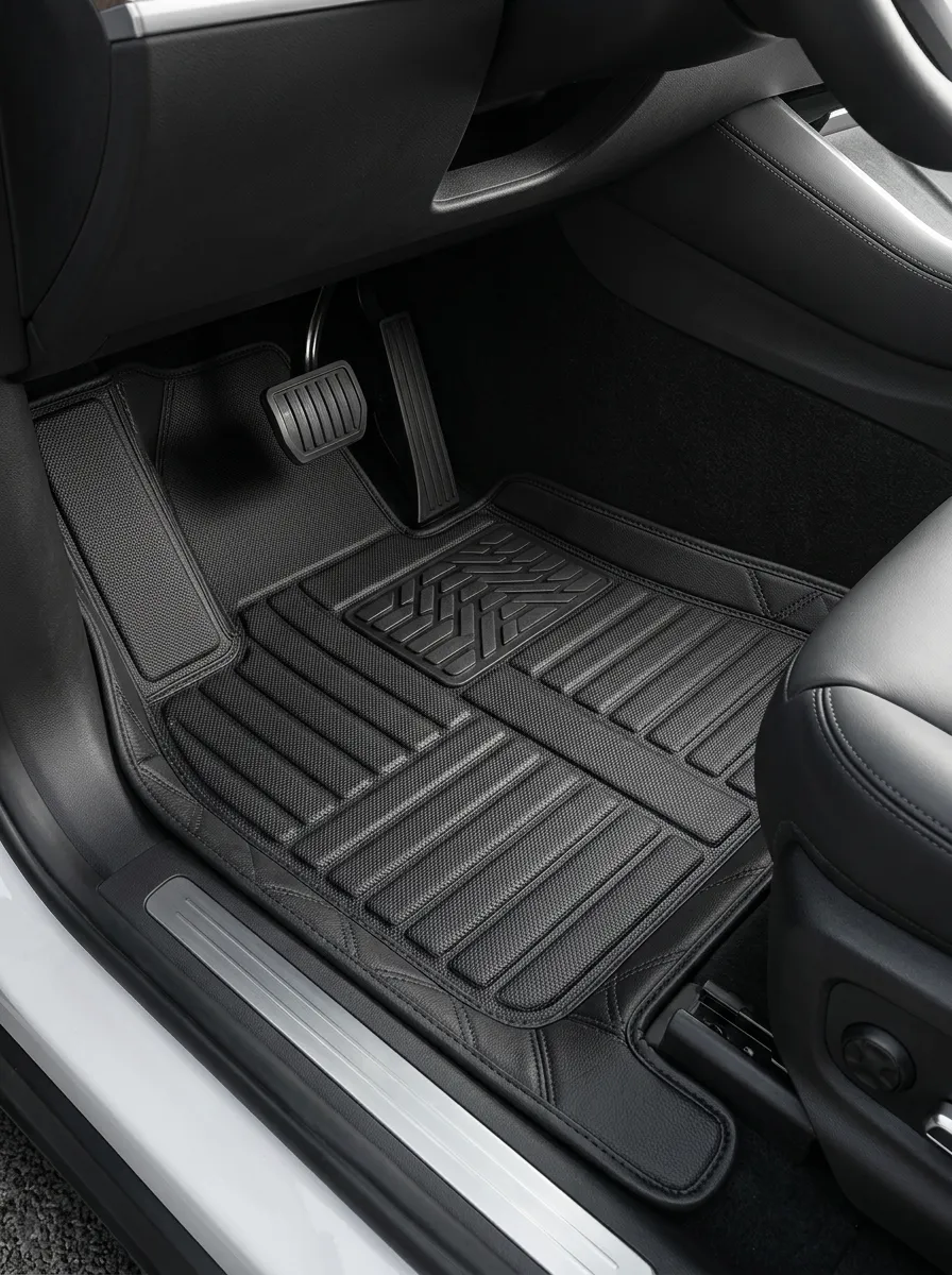 All-Weather Textured Surface Automotive Floor Mat