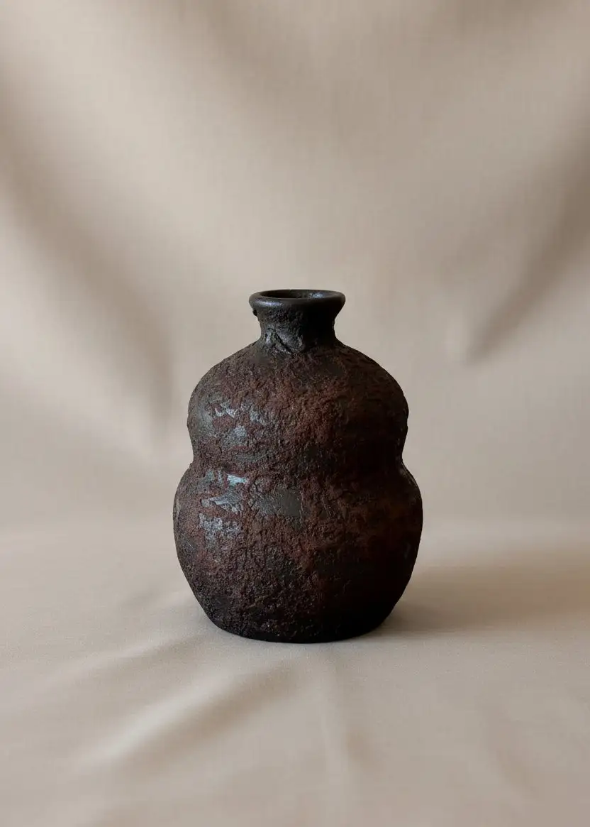 Mudstone Rustic Terracotta Vase Medium