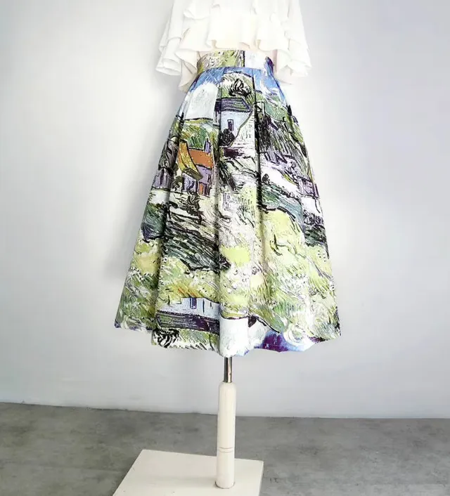 Balanced Minimal Everyday Casual Polyester Skirt