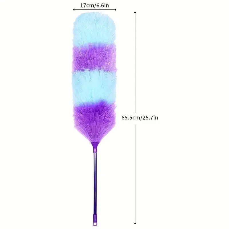 Heavy-Duty, Flexible And Foldable Cleaning Feather Duster