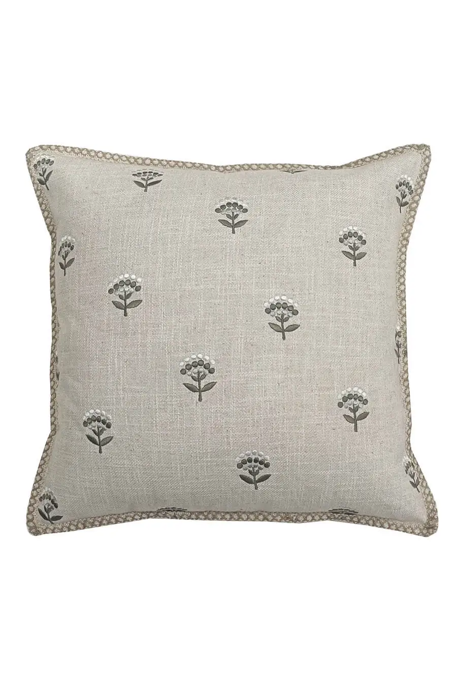 Paisley Cotton Linen Decorative Cushion Cover