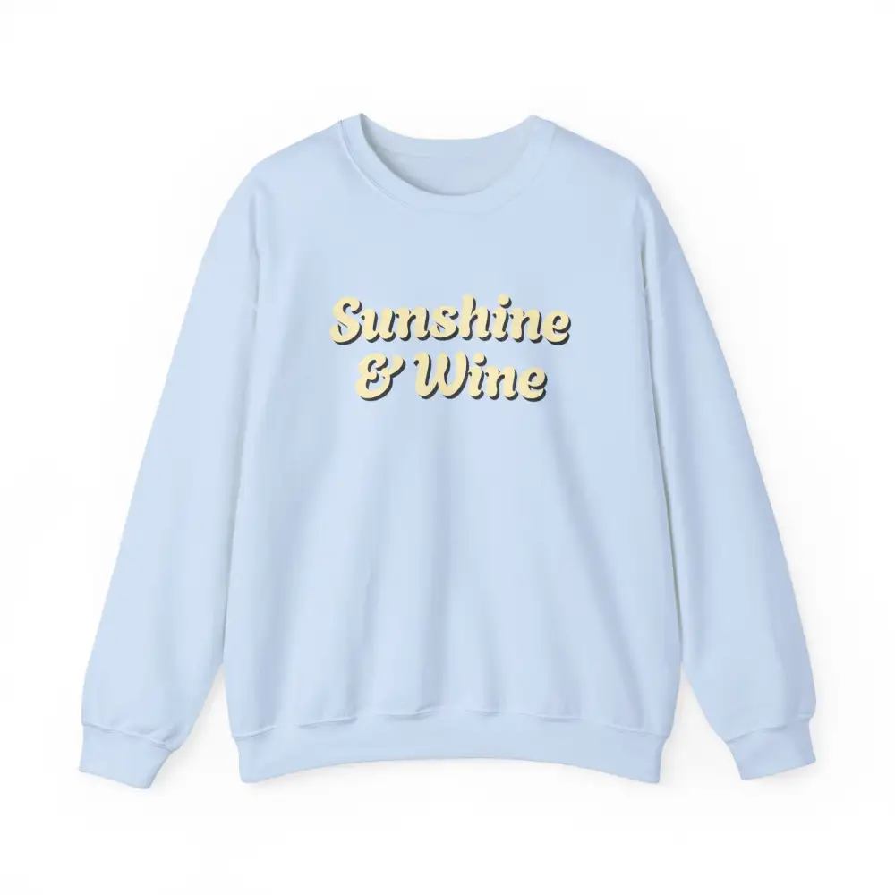 Wine Glow Graphic Sweatshirt