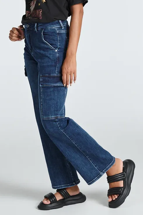 Clean Cut Denim Jeans
