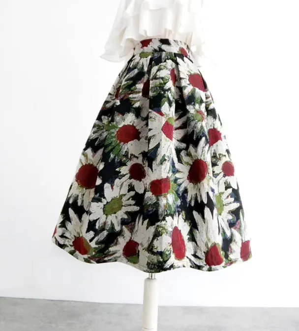 Floral Pocket Skirt