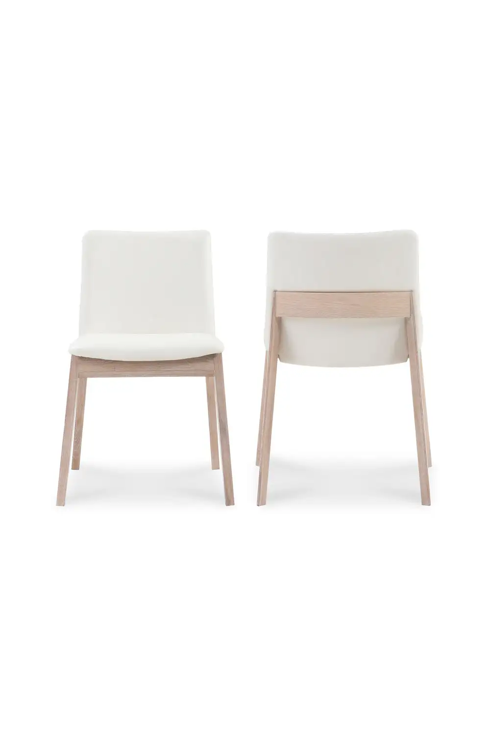 Refined Oak-Frame Counter Stool