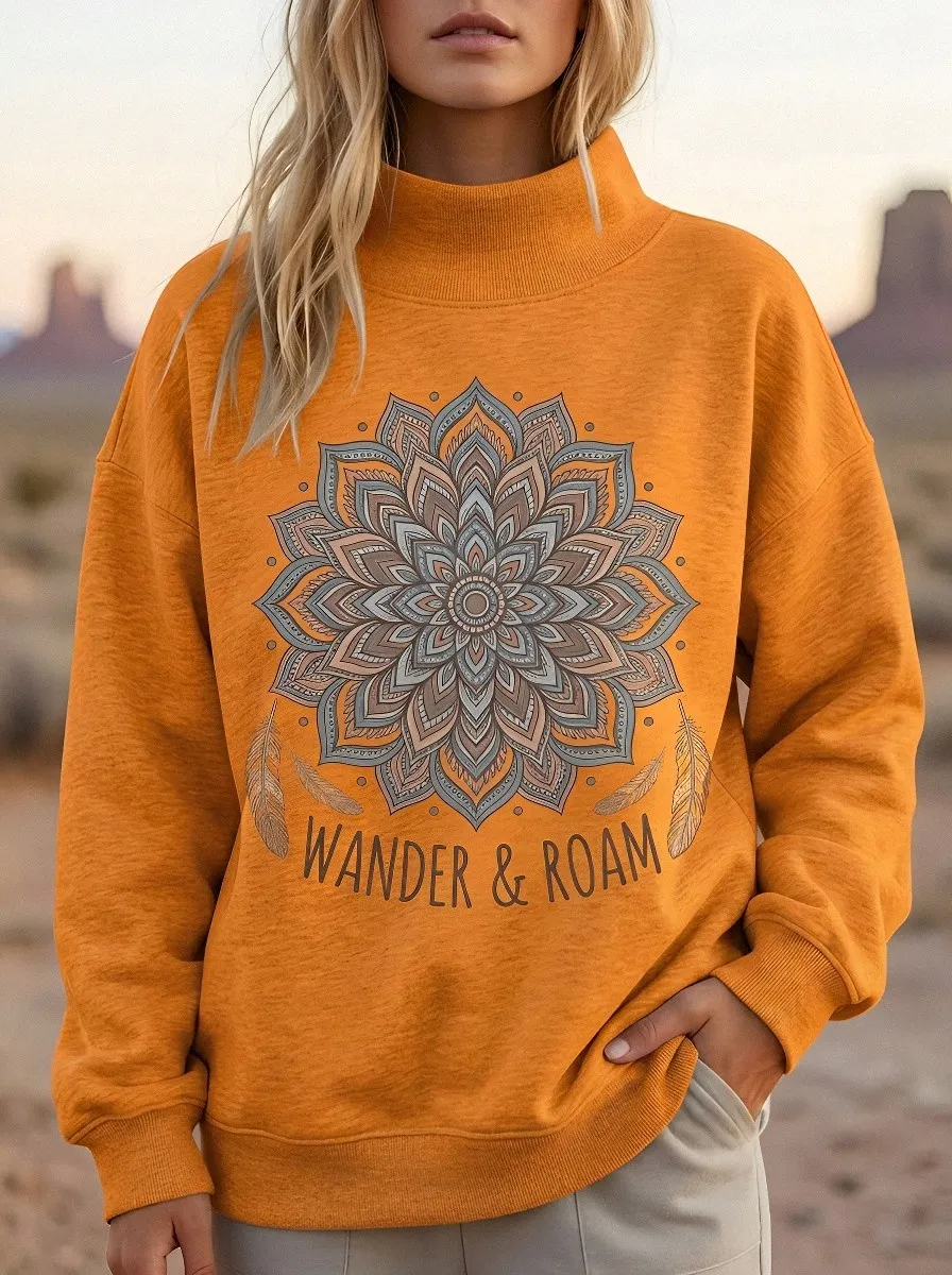 Wander Roam Boho Sweatshirt