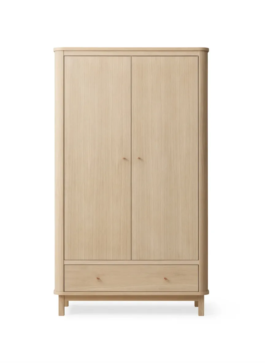 Oak Storage Wardrobe