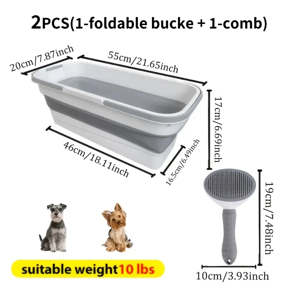 Collapsible Pet Bath Tub