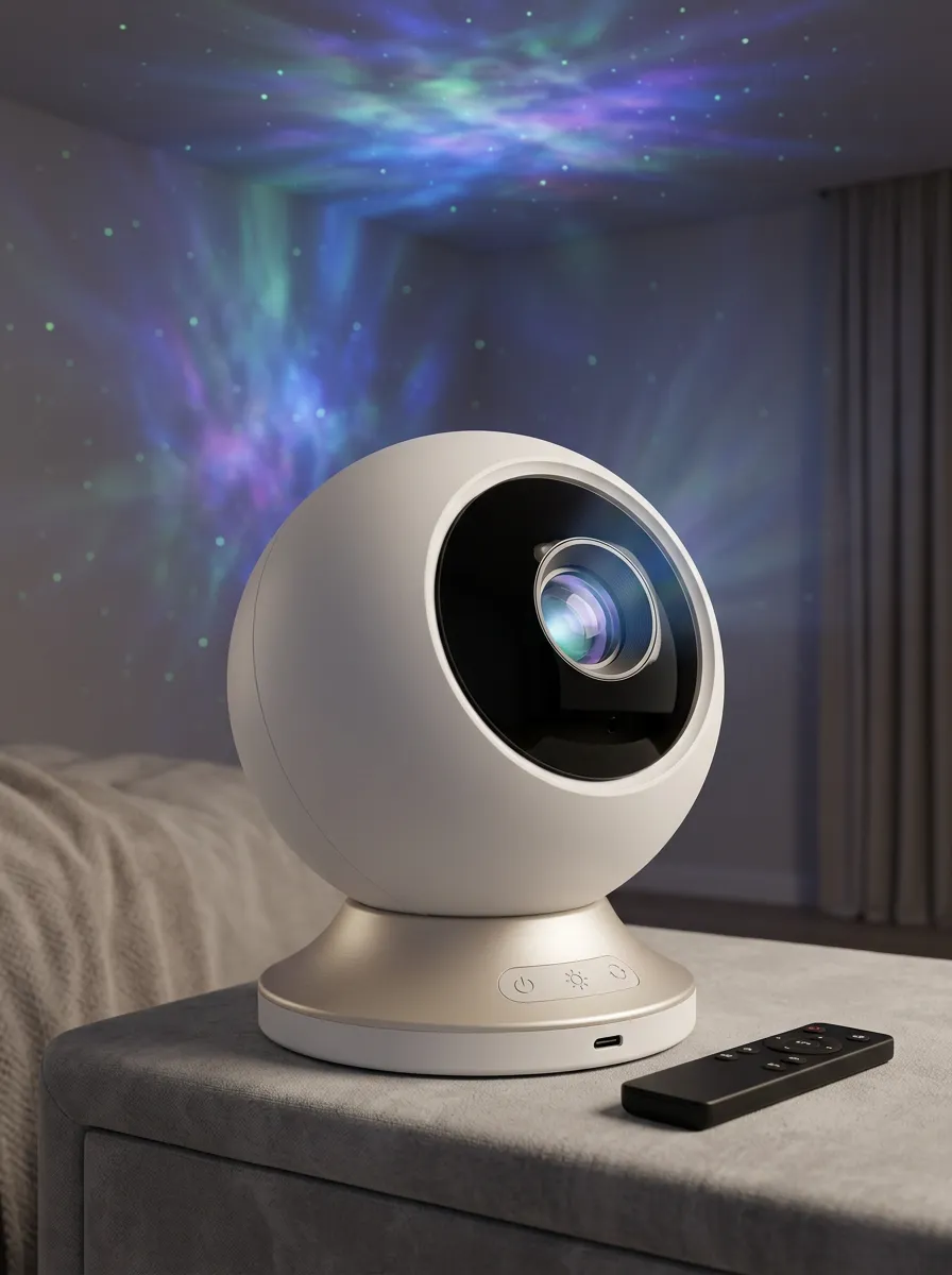 Aurora Galaxy Star Projector Night Light