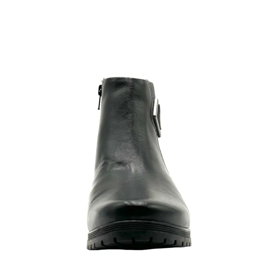 Buckle Strap Ankle Boots