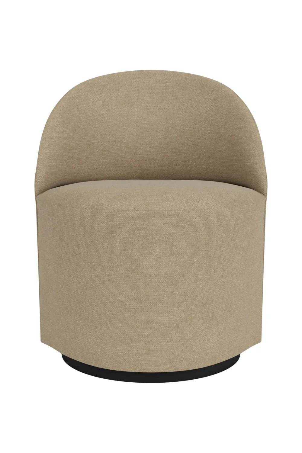 Upholstered Swivel Club Chair