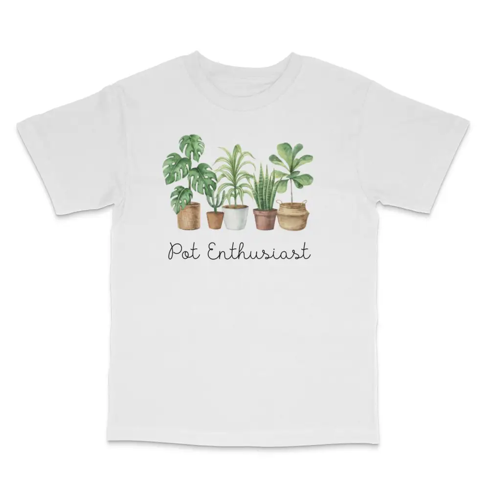 Plant Pot Graphic Cotton Tee