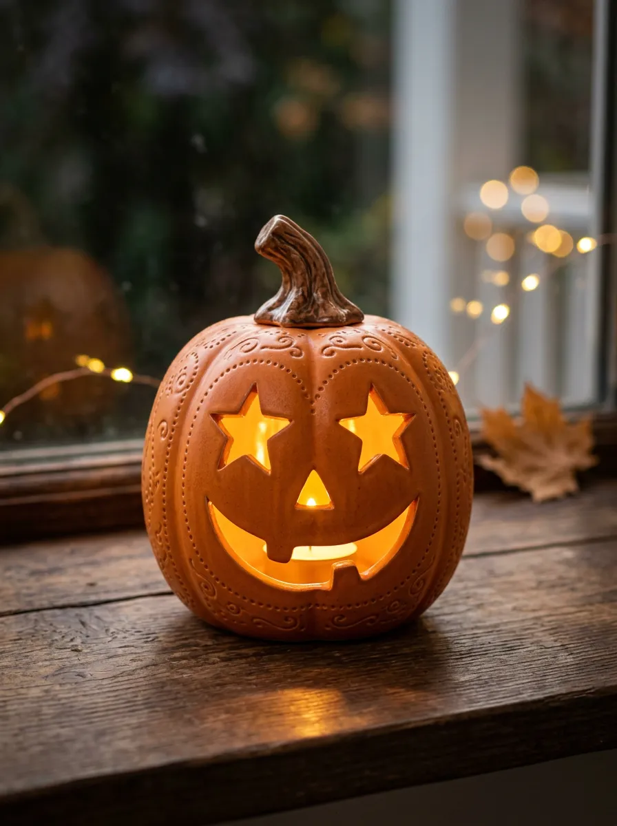 Seasonal Halloween Pumpkin Light