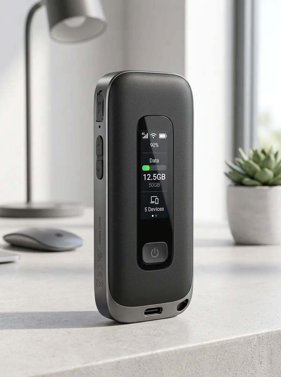 4G LTE Display Mobile WiFi Hotspot