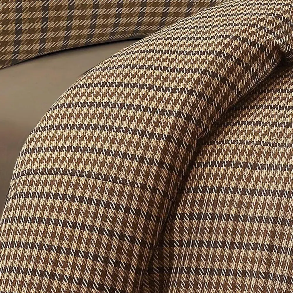 Everyday Pine Motif Cotton Comforter Set