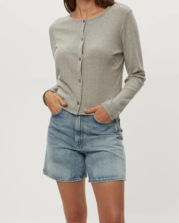 Crewneck Cardigan