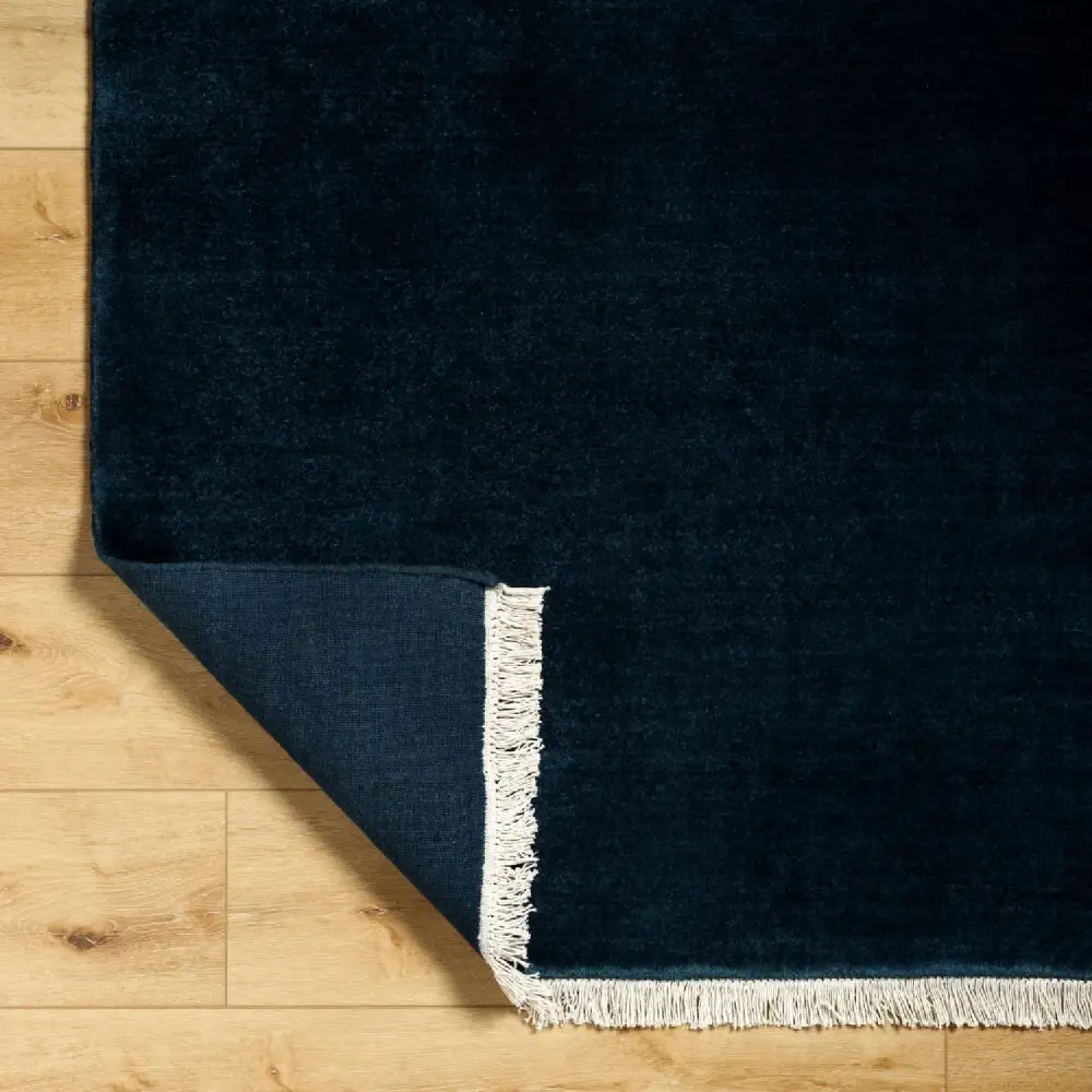 Hand-Loomed Wool Fringe Table Runner