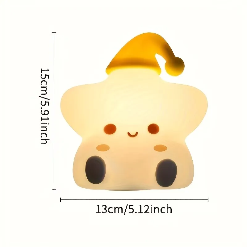 Star Silicone Night Light