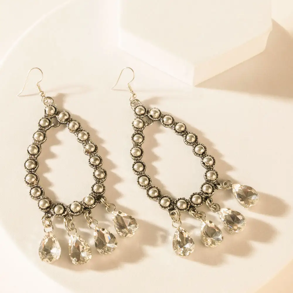 Contemporary Artful Statement Earrings