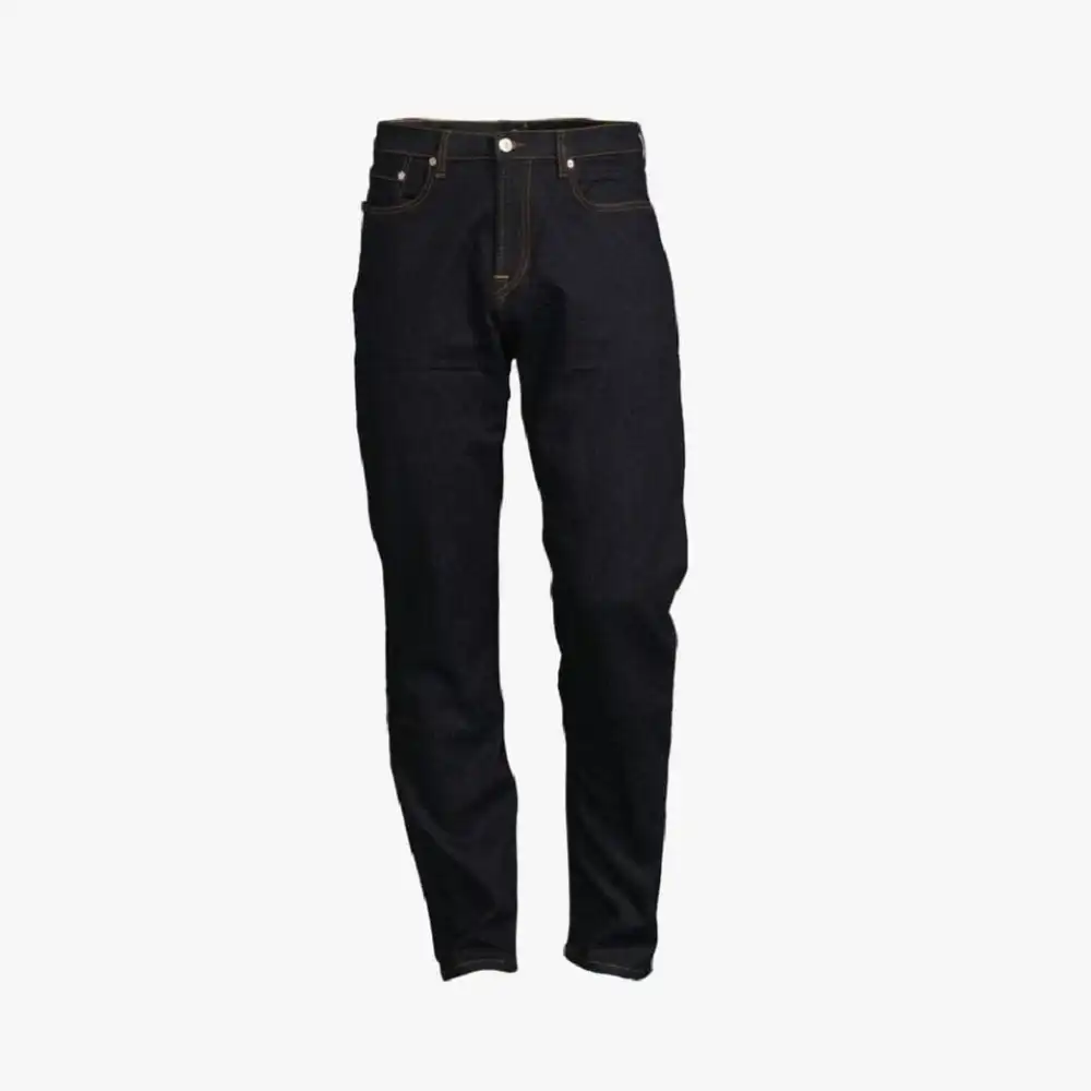 Rinse-Wash Tapered Denim Jeans