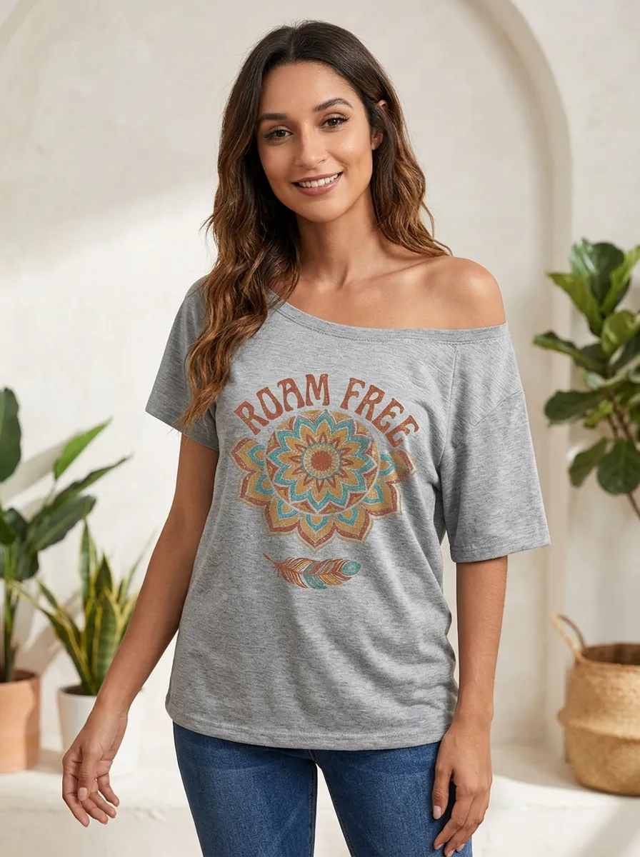 Boho Roam Free T-Shirt