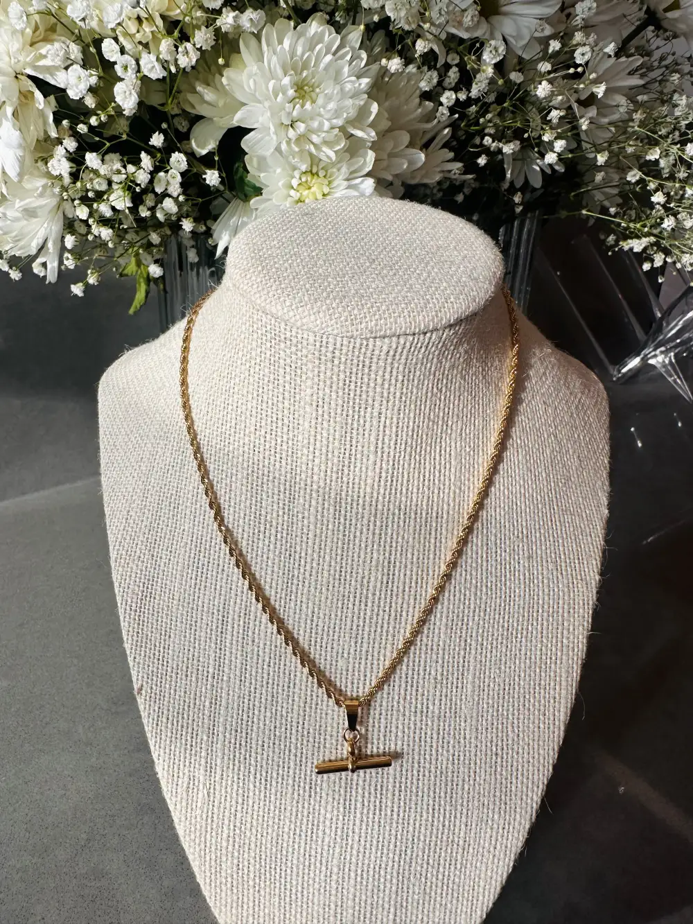 Bar Pendant Necklace