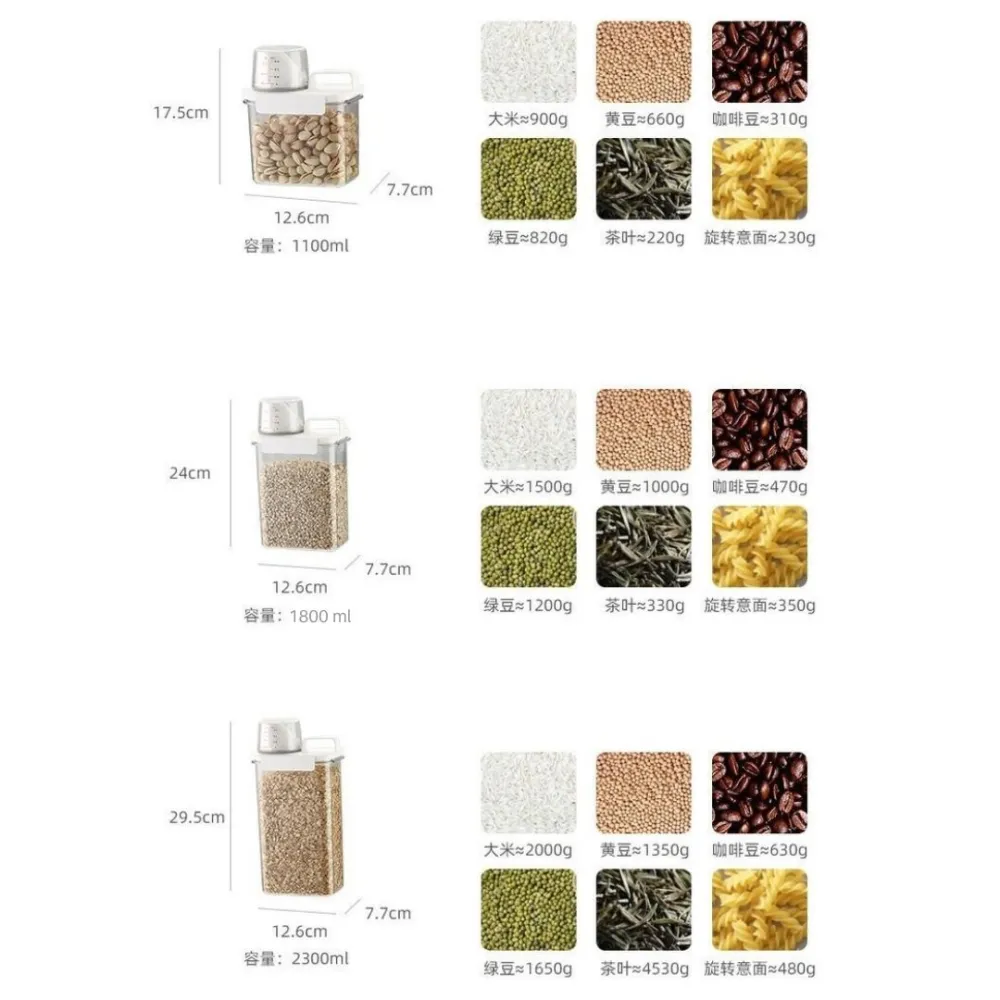 Reusable Kitchen Storage Box Collection