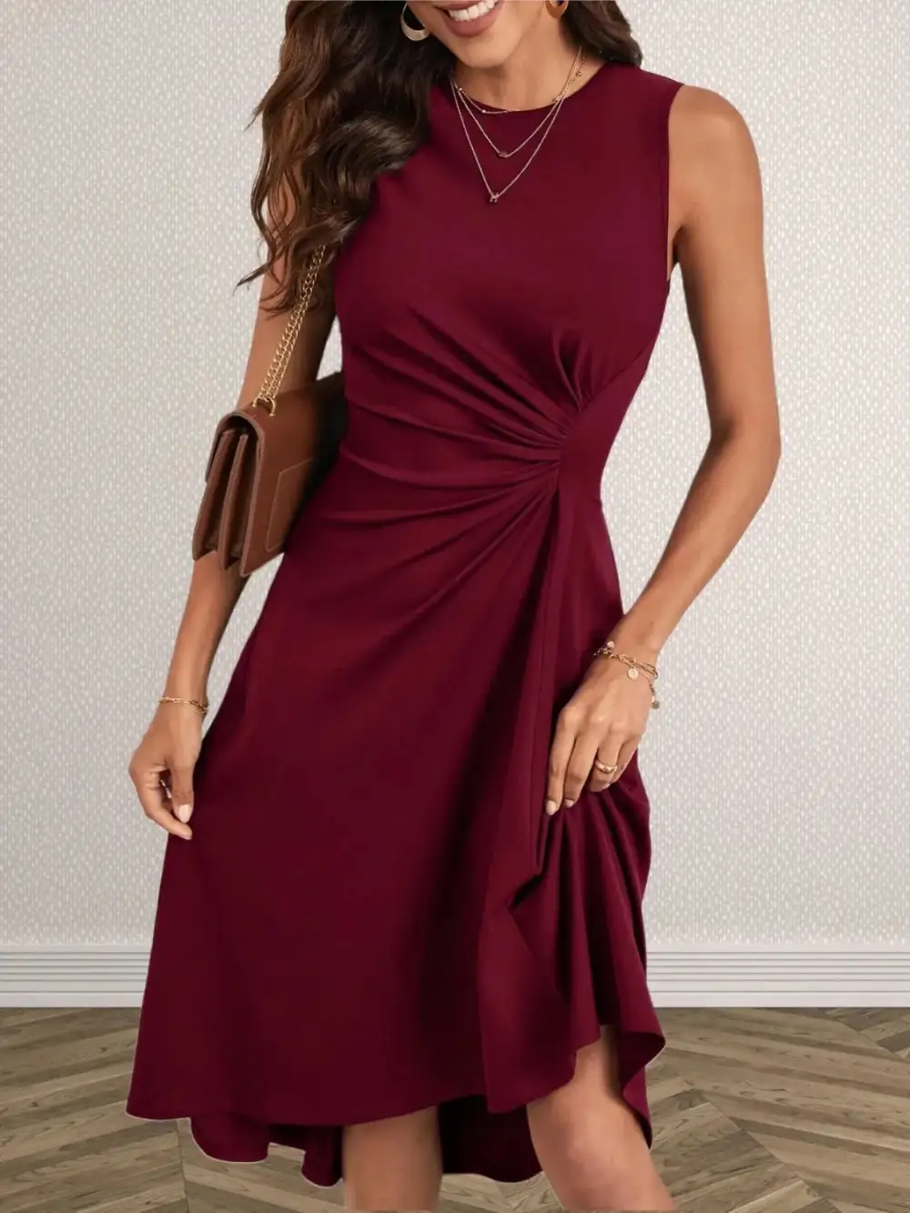 Effortless Sleeveless Casual Dress