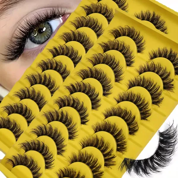 Long-Lasting False Eyelashes Set