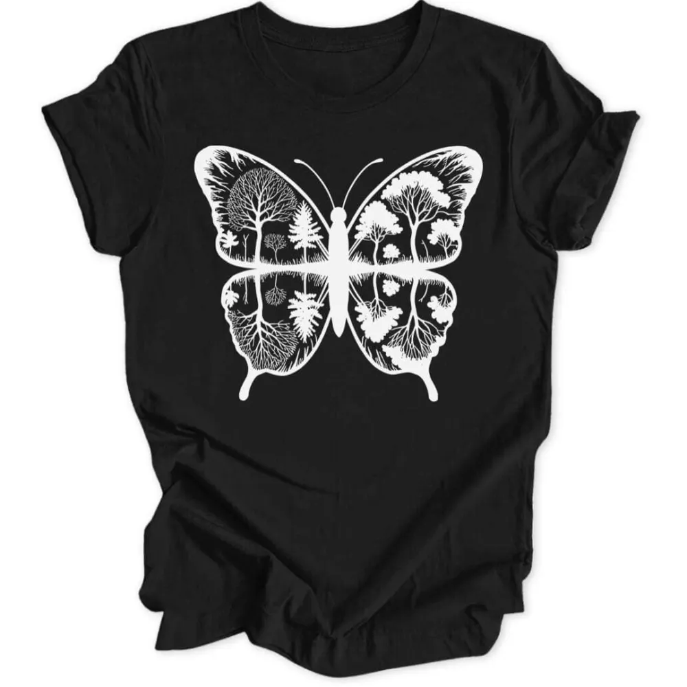 Butterfly Mirror Unisex T-Shirt
