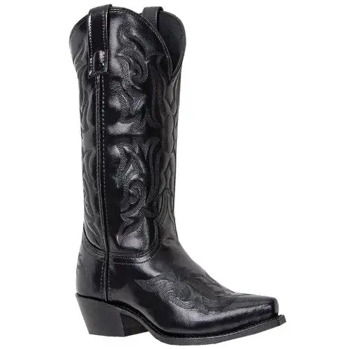 Men's Traditional Leather Snip Toe Western Boots
