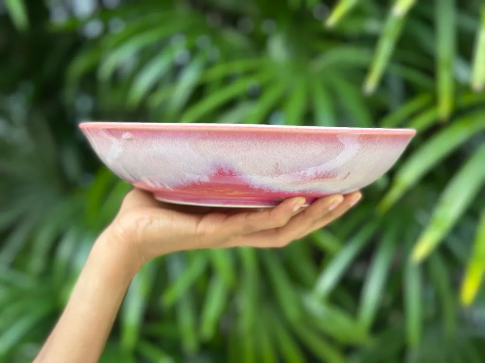 Flat Bottom Table Pasta Bowl