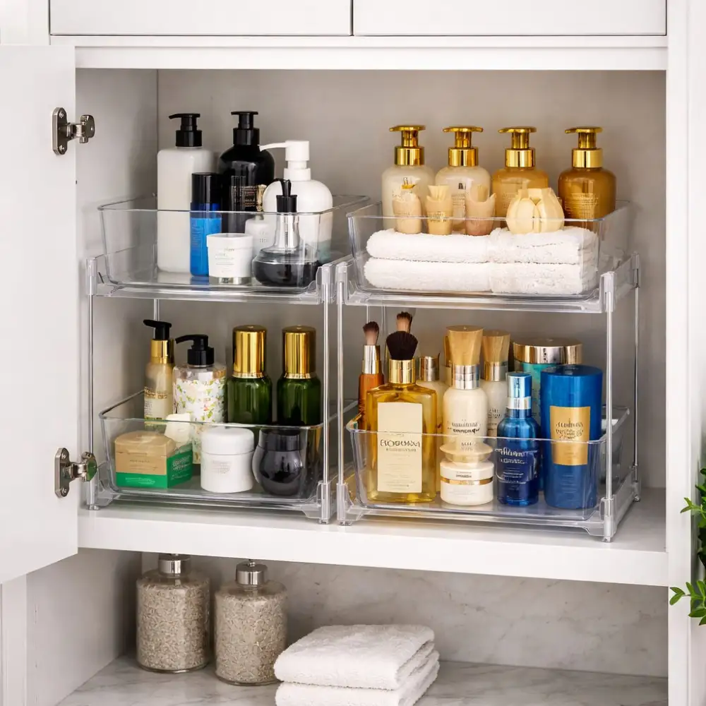 Tier Pull Out Makeup Organizers