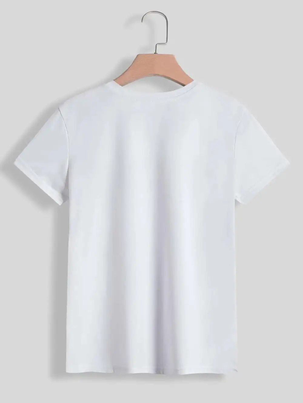 Fresh Round-Neck Short-Sleeve T-Shirt