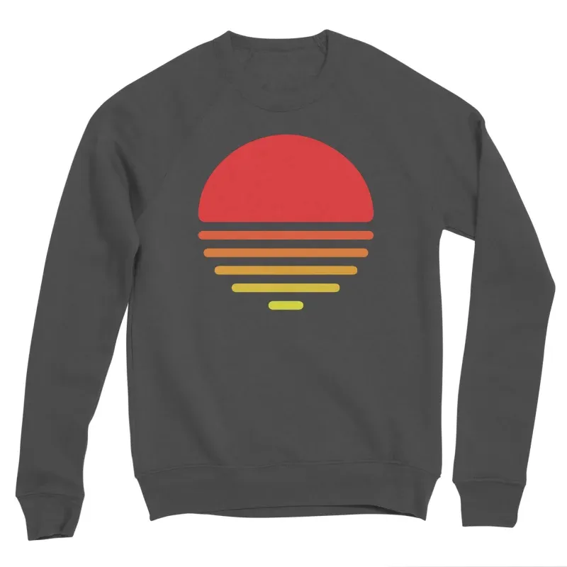 Retro Aesthetic Sunset Sweatshirt