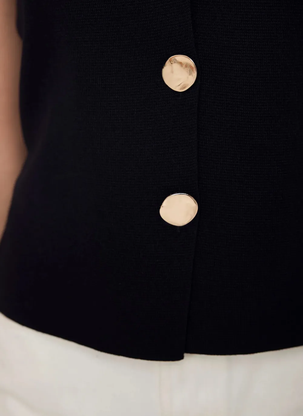 Casual Style V-neckline  Knit