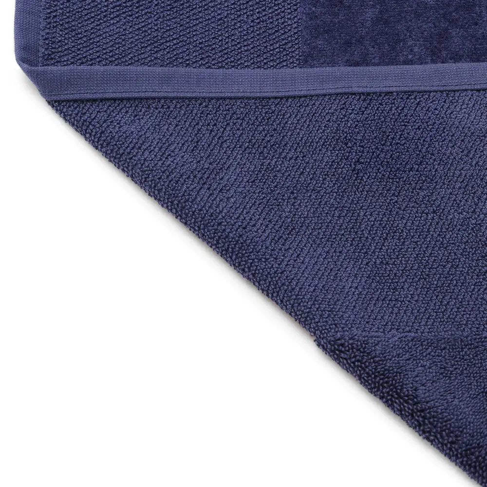 Blue Cotton Bath Towel