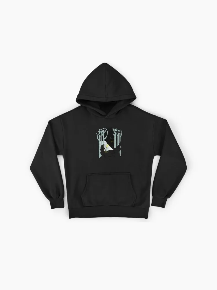 Mystical Forest Scene Art Hoodie