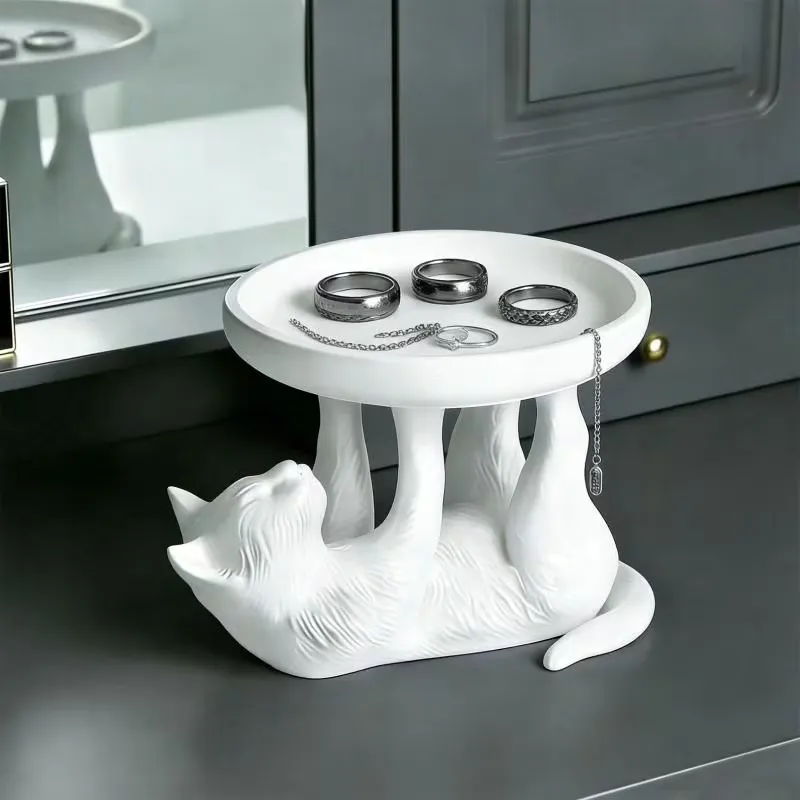 Cat Shaped Jewelry Tray