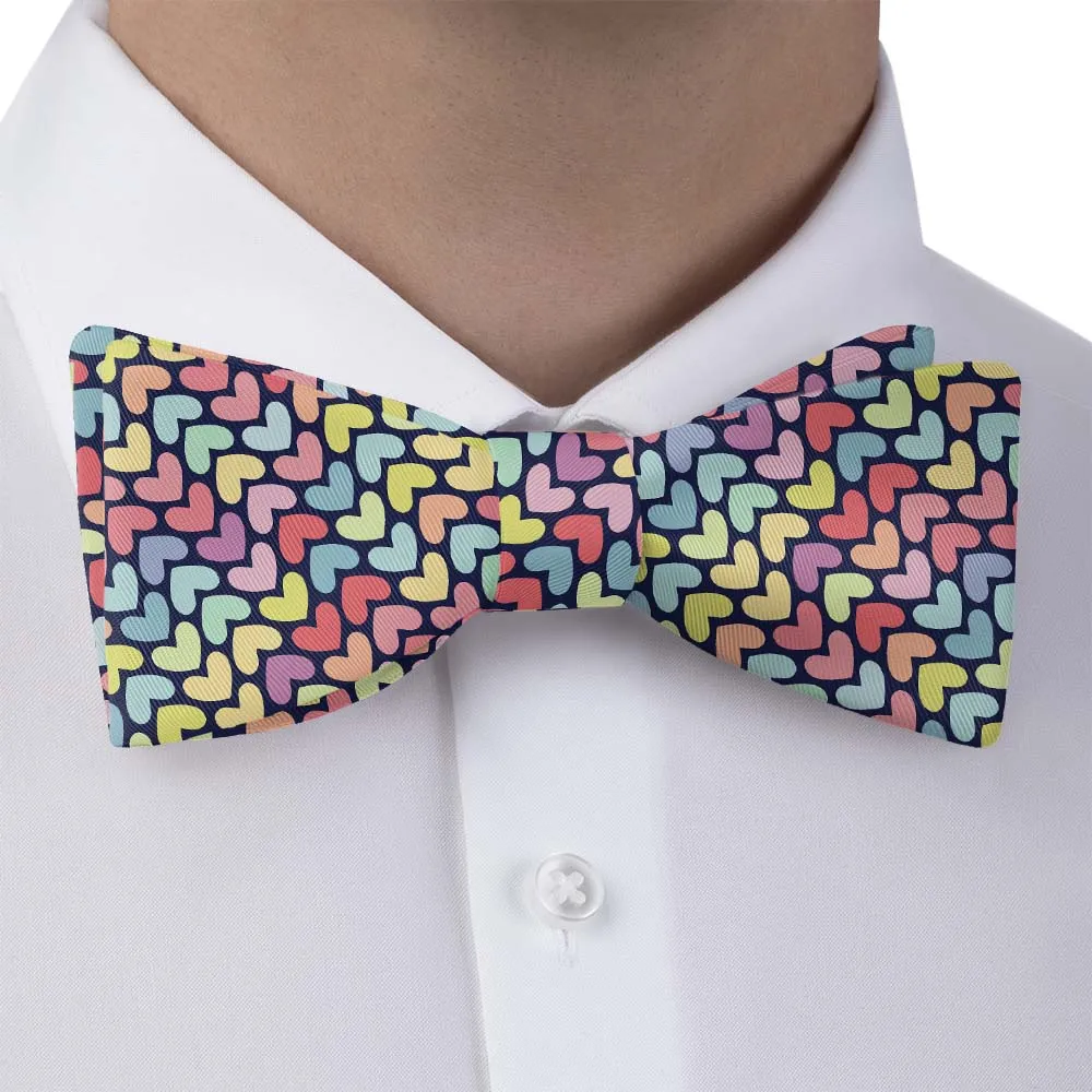 Equal Love Pattern Bow Tie