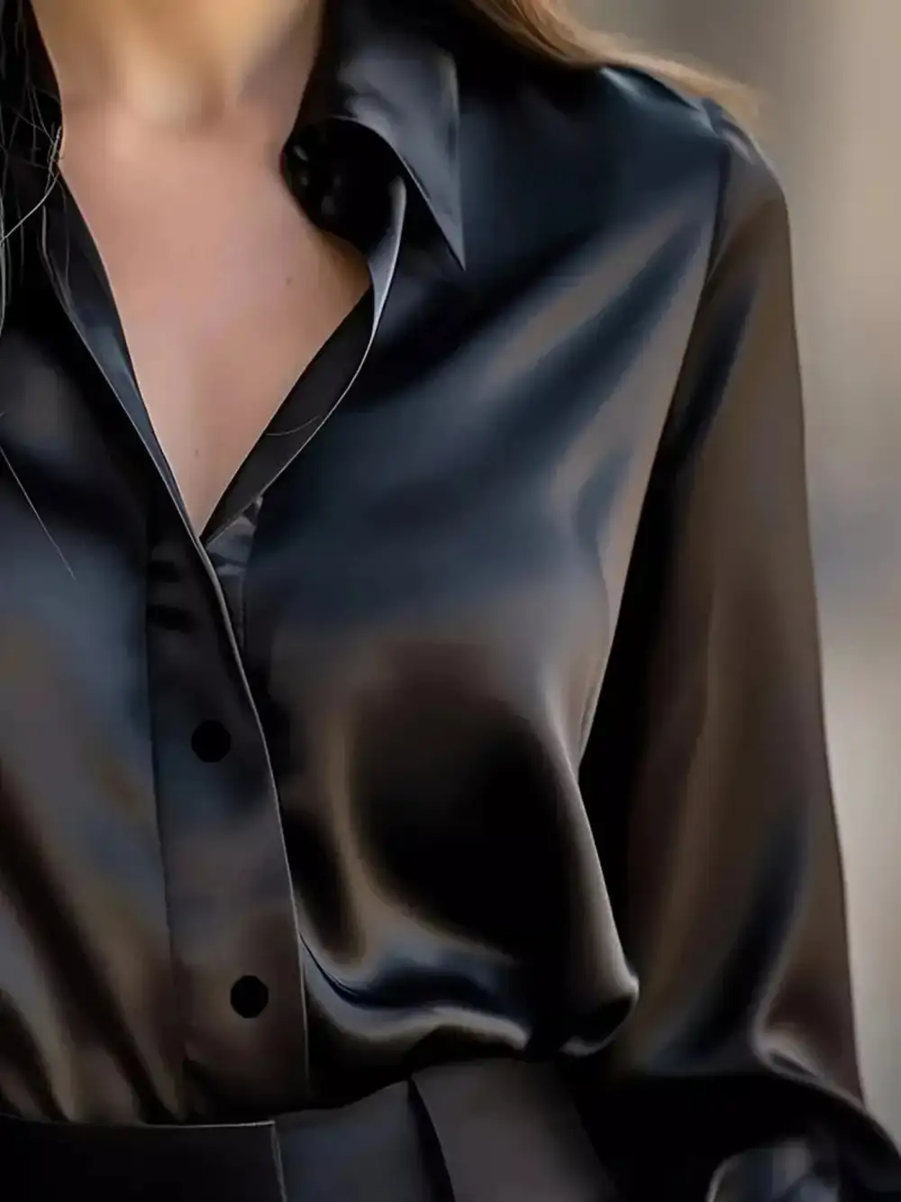 Button Down Collared Long Sleeve Shirt