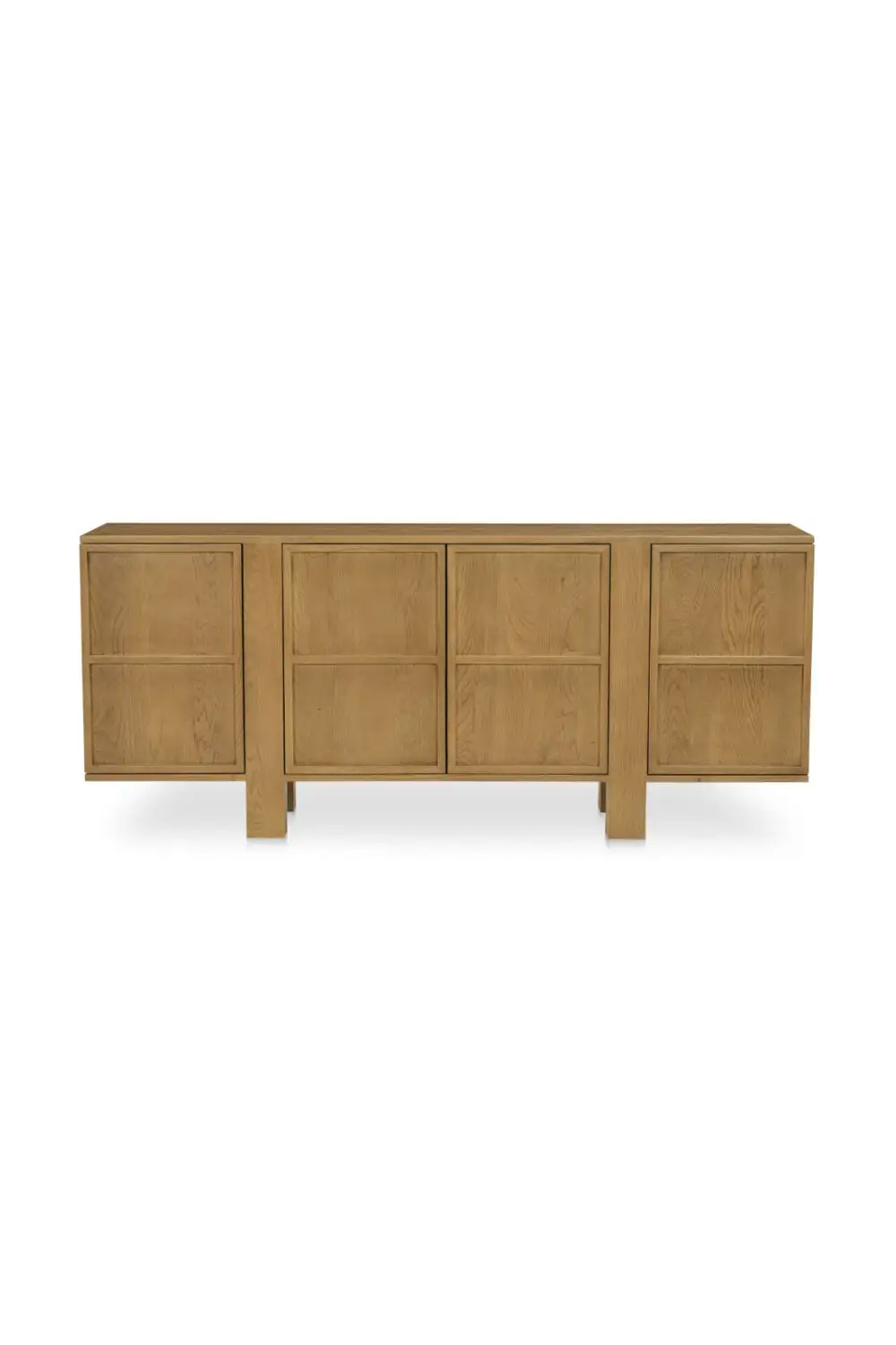 Oak Four-Door Sideboard