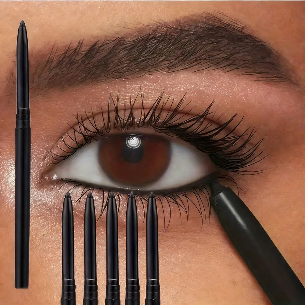5 Pcs Matte Black Eyeliner