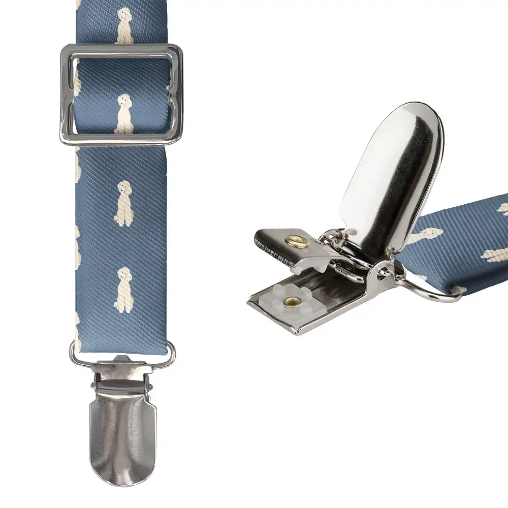 Poodle Dog Theme Suspenders