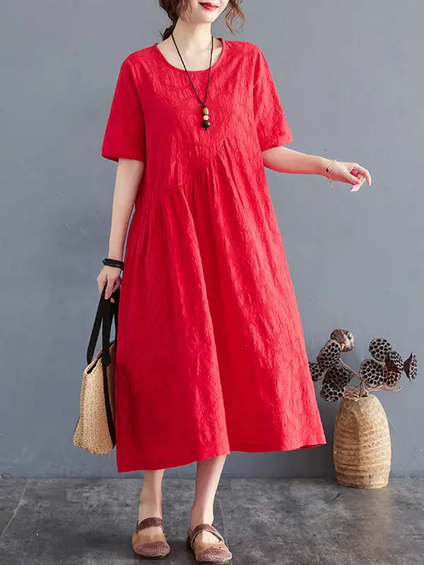 Cotton Everyday Flowing Dress