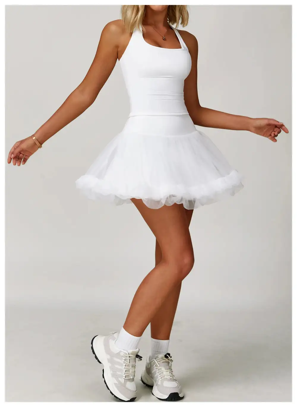 Tennis High-Waist Shorts