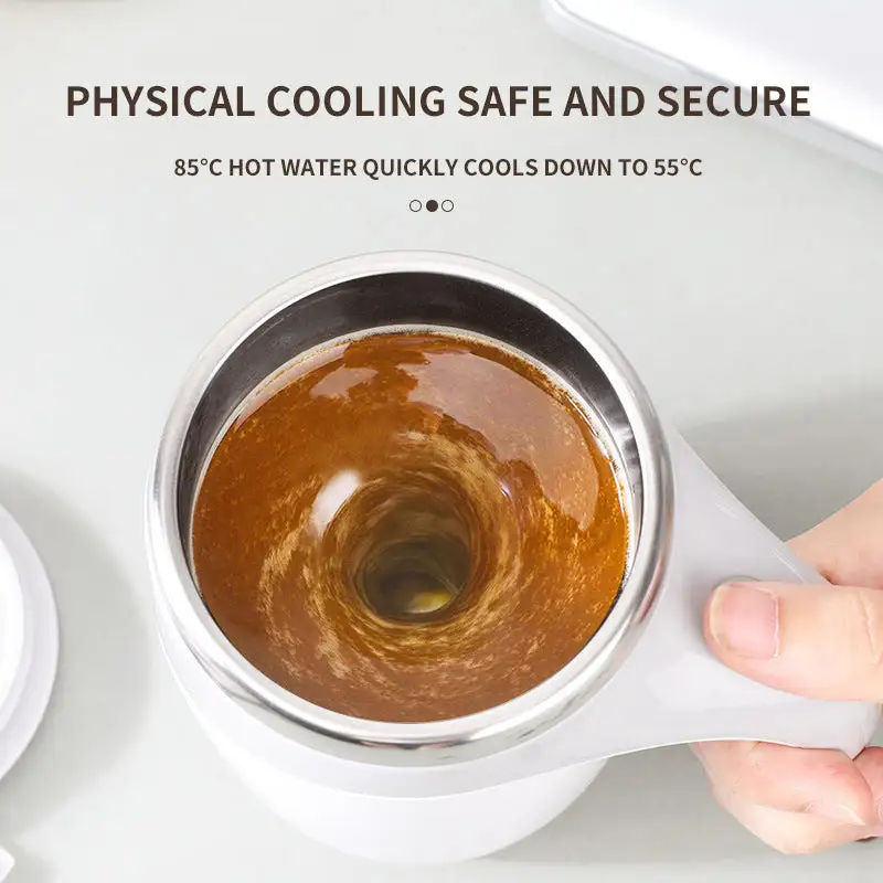 Rotating Rechargeable Coffee Cup