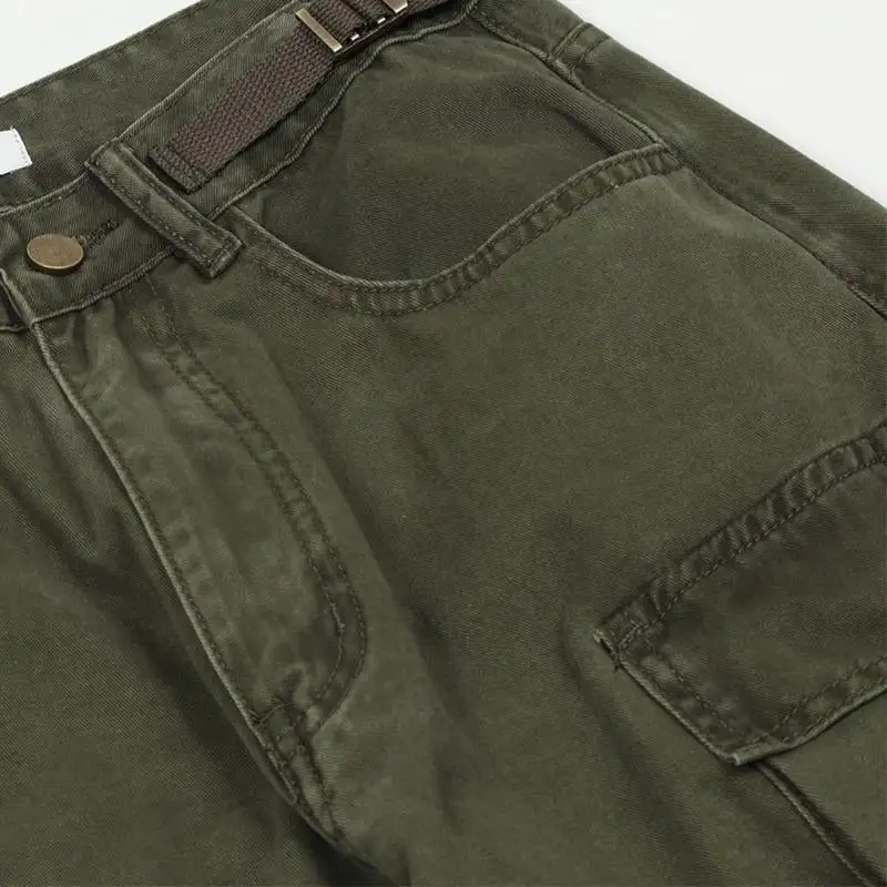 Washed Woven Pants